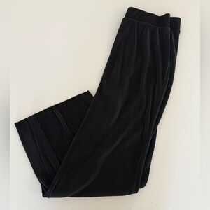 Black Tape_ Black Pleated Trousers